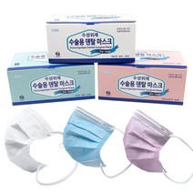 [케이솔루션] 수성 덴탈마스크 식약처허가 (2022년 최신상품), 블루 50매 4개, 블루, 4개, 50매입