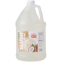 미국직구 테이블 탑 킹 1갤런 코코넛 슬러시 시럽, 수량, 상세참조