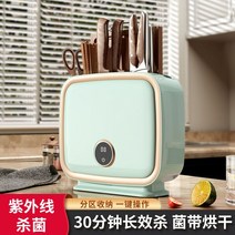 벽걸이 수저소독기 숟가락 젓가락 살균기, 스탠드 살균 건조기  민트