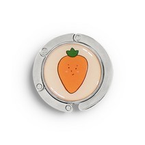 과일과 채소 책상 카페 사무실 휴대용 가방걸이 가방행거, 당근