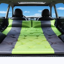 QKRC 자충식 차박매트 차캠핑 차량 평탄화 자동차 매트, A상품(그린그레이)