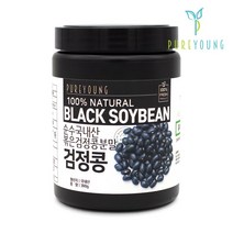 퓨어영 국내산 볶은 검은콩가루 300g, 1통