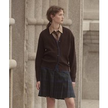 락피쉬 웨더웨어 RFH CLASSIC CHECK PLEATS SKIRT - GREEN