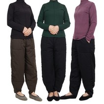 단아한의 여성 여자 생활한복 미시의류 담 라인 반목티 겨울 기모 폴라 긴팔 티셔츠