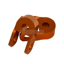 LMoDri 오토바이 충격 흡수 장치 높이 조절 거치대 증가 부품 댐퍼 익스텐더 2 개/쌍, 01 금