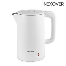 넥소버 이중단열 스텐레스 커피포트 전기주전자 2L NDK-2500W