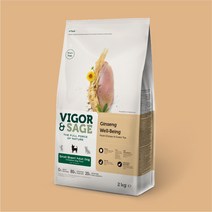 비고앤세이지 강아지 어덜트 진생 웰빙 스몰브리드 건식사료, 닭, 2kg, 1개