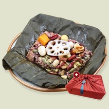 거궁 착한연잎밥270g~이상(10+1개) 건강한한끼 다이어트 맛있는 잡곡밥 오곡밥 영양 찰밥 즉석밥, 거궁연잎밥(10+1개)+보자기+노리개