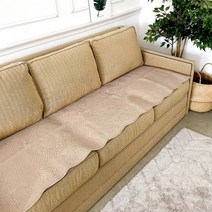 코스트코 피오니 면 소파 러그 70x240cm - 베이지