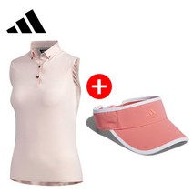 [아디다스골프] FJ1785 여성 슬리브리스 + FM3191 바이저 세트