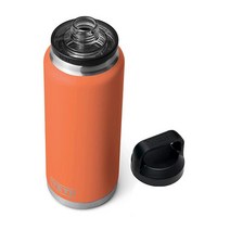 예티 YETI 램블러 1064.7ml(36온스) 병 진공 단열 스테인리스 스틸 처그 캡 포함 오프쇼어 블루 542651, Offshore Blue