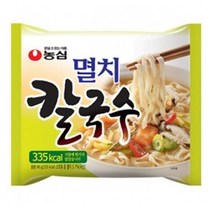 농심 멸치 칼국수, 98g, 20개