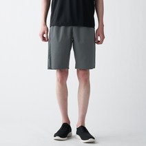 무인양품 MUJI 남성 발수 스트레치 쇼트 팬츠 AEI17A1S