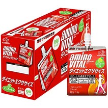 아지노모토 아미노바이탈 젤리드링크 다이어트 운동 무스카트 맛 180g×6개 아미노산 1500mg BCAA식이섬유 다이어트 味の素 アミノバイタル ゼリードリンク ダイエットエクササイズ