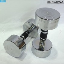크롬 도금 아령 덤벨 3kg 4kg 5kg 6kg 7kg 18kg 20kg, 6kg(낱개)