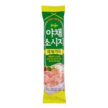 진주 야채 소시지 200g/상온 당근 완두콩 옥수수 분홍소세지 도시락 반찬 간식 술안주, 1봉지