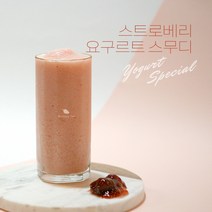 요구르트 스무디 만들기 세트, D:요구르트향베이스+피치과육베이스