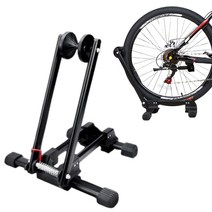 접이식 자전거 거치대 YW 스탠드 받침대 실내 실외 간편한 보관, 단품