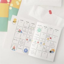 아트박스/라이프403 아이보리라이프 쓰리먼쓰노트 패키지, 본품