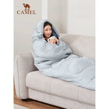 침낭 비박 낚시 야외 슬리핑백 세탁가능 순면 백패킹 캠핑용 코튼침낭, 1.1kg컬러풀블루/다크 사파이어블루(왼쪽)