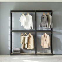 몬스터랙 행거 2000 시스템행거 철제행거, 블랙 (FD)