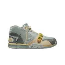 나이키 정품 x 트래비스 스캇 나이키 정품 에어 트레이너 1 그레이 헤이즈 앤 더스티 세이지 정품 Nike x Travis Scott Nike 에어 Trainer 1 Grey Ha