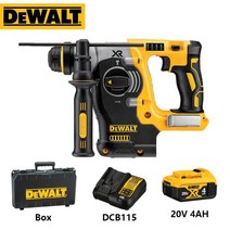 쁘레카 함마 드릴 뿌레카 파괴 햄머 충전 dewalt dch273 18v 브러시리스, dch273 4.0ah 세트2