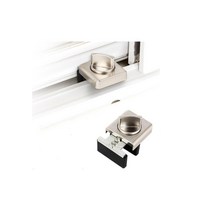고층 아이추락 예방용 방충망 잠금장치 1층보안 단독주택보안 창문방범창, 슬라이락 G105-2