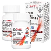 닥터시아닌 프리미엄 혈당 건강 바나바잎추출물 플러스, 2개, 60정
