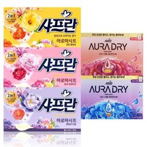 1+1 뽑아쓰는 종이 섬유유연제 세탁소티슈 건조기 시트지 드럼세탁기 샤프란 스타일러향기 1021458, 헹굼용)샤프란 옐로코튼블로섬 3