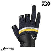 다이와 3컷 낚시장갑 한국다이와정품 DG-3021 블랙 옐로우