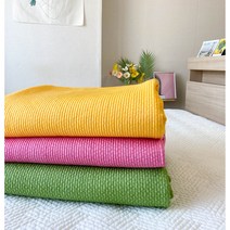 여름 소프트 줄누빔 라지킹 피그먼트 시원한 풍기 인견이불 겸용 패드 (220X240cm)