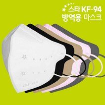 KF94 스타 컬러 마스크 100매, 베이지 100매