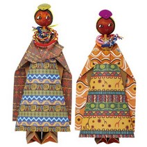 세계민속의상 케냐 인형만들기