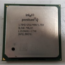 중고CPU Intel SL5UG Pentium4 1.7GHz 478소켓 400MHz