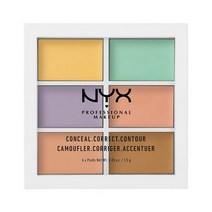 SUREYOULiKE NYX 닉스 6컬러 코렉팅 팔레트 커버 하이라이터, 2개