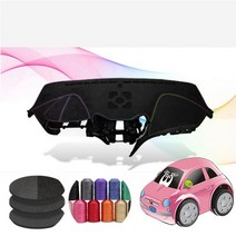 카쎈팩토리 본커버 샤모아 논슬립 대쉬보드커버 PBN-1178 cs41001 H-000, 블랙원단 브라운 스티치