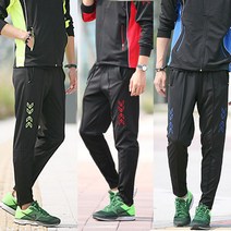 사커 저지스판 일자핏 지퍼포켓 밴딩 트레이닝팬츠 남자 트랙팬츠 런닝 축구 바지 조깅