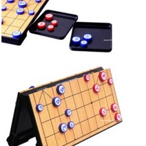 장기말 아이랑놀아주기 시간때우기게임 명인랜드 자석식 소형 장기세트, 단일