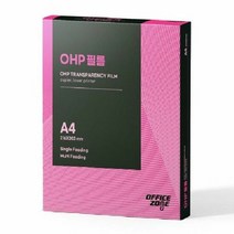 (SM)오피스존 OHP필름 A4 100mic 100매, 단품