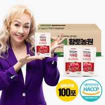 참앤들황토농원 [황토농원] 맛있는 석류즙 100포(실속포장), 70ml, 100개, 70ml