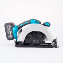 Makita 배터리 사용 다기능 전기 원형톱 DC18V 185mm 전동 공구 먼지 통로 5000RPM, 1개