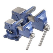 테이블 고정 바이스 4인치 5인치 탁상 고정 죠우 고정 드릴 작업