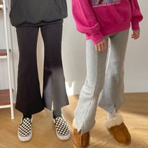 제니키즈 JN 잔골 트임 팬츠 겨울 여아 주니어 쮸리 기모 바지