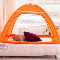 LW 양문형 난방텐트 원터치텐트 방한 실내 보온 외풍차단 간편설치 겨울 텐트, E베지난방텐트