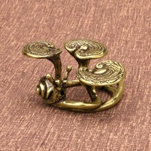 등산용버너 가스 용품 캠핑 스토브 미니 순수 구리 달팽이 등반 가노데마 루시덤 향 홀더 공예 마이크로 조각 버너 사무실 3 개, 56226cm