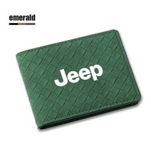 지프랭글러용품 지프랭글러jl용품 자동차 운전 면허증 지갑 ID 신용 카드 홀더 지프 레니게이드 컴퍼스 그, 04 B-Green