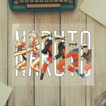 NARUTO 다림질 응용 의류 패치 용 열 스티커, 10