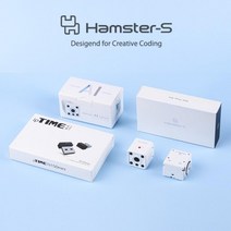 코딩학습 STEAM 햄스터S 로봇(AI카메라동글포함) 코딩교육, 블루