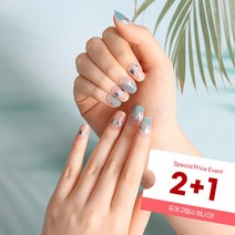 바바코코 티올라 볼륨랩 네일 페디 세트 46종, 28.바캉스 플라워, 1개